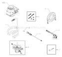 Page A Diagram and Parts List for 1694-4  Briggs and Stratton Pressure Washer
